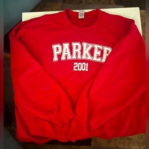 Parker Red Sweatshirt